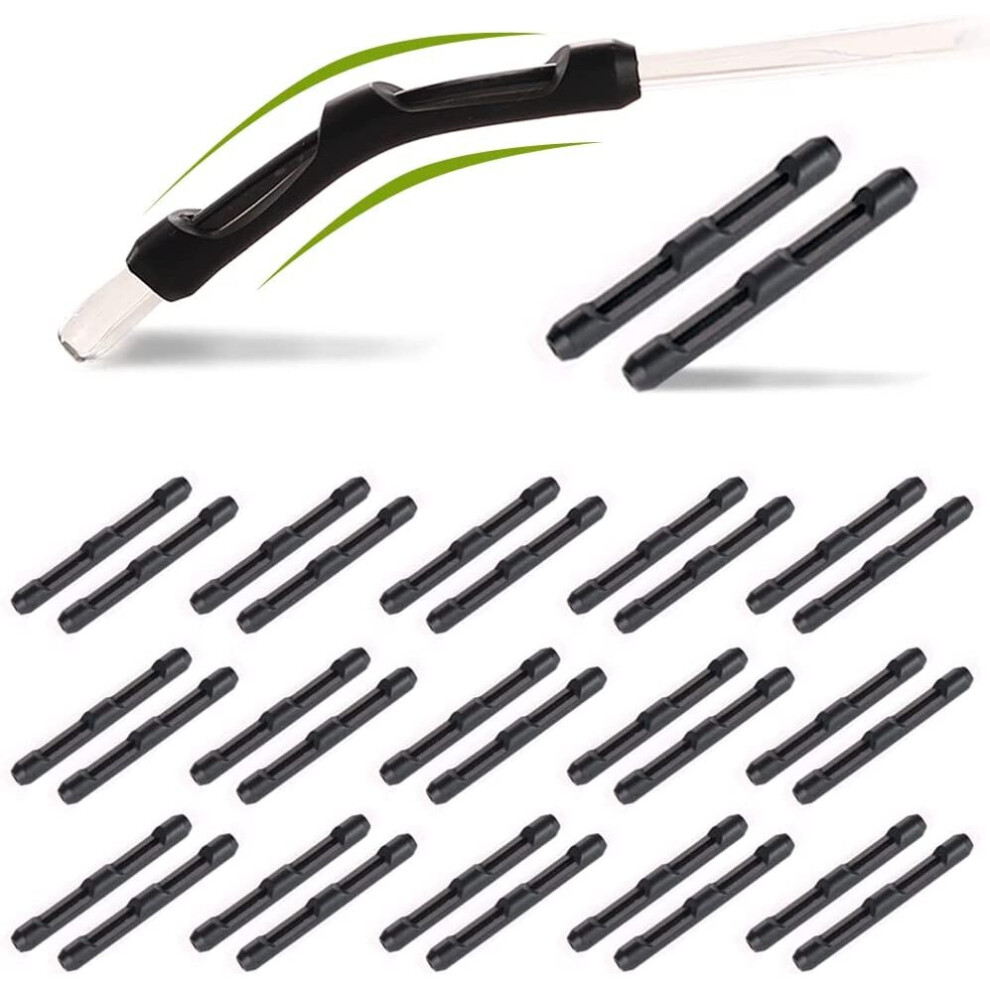 Xinyu Eyeglasses Temple Tips, 16 Pairs Silicone Eyeglasses Retainers Sleeve Retainer Anti-Slip Safety Eyewear Retainers Spectacle Stay