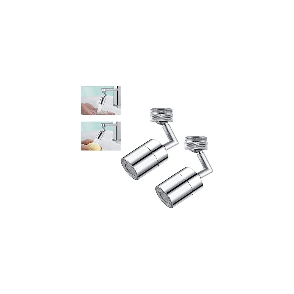 720Â¡Ã£ Universal Splash Filter Faucet Rotating, 720 Degree Rotatable Faucet Sink Adapter Sprayer Head, Faucet Extender 781238422610