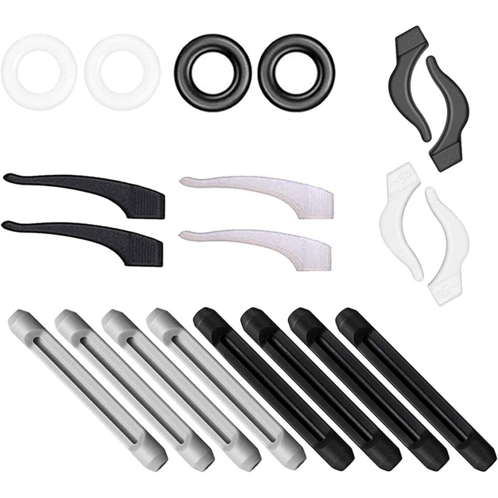 Xinyu Eyeglass Ear Gripper Holders Nose Pads Silicone Anti -Slip Glasses Eyeglasses Temple Tips Sleeve Retainer Extender