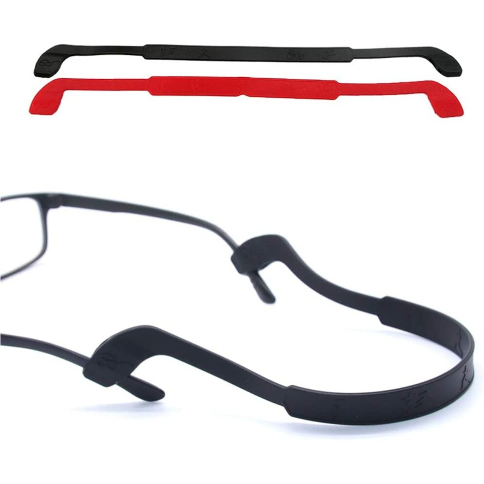 Glasses Strap Anti-Slip Silicone Eyeglass Strap Eyewear Retainers Sports Elastic Soft Sunglass Cord Holder