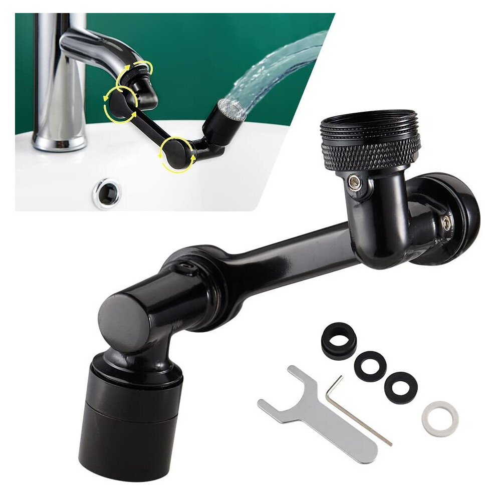 1080Â¡Ã£ Rotating Faucet Extender, Universal Splash Filter Faucet Aerator With Dual Modes, Faucet Sprayer Attachment Kitchen Sink Faucet Aerator 781238422726