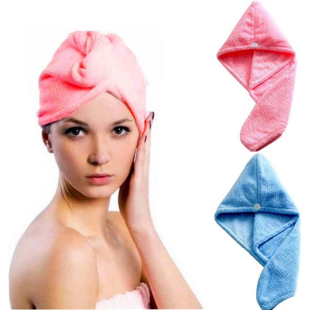 Hair Towel Wrap Super Absorbent Quick Dry Bath Shower Dry-image-OPC-PBBGC2Y-NEW