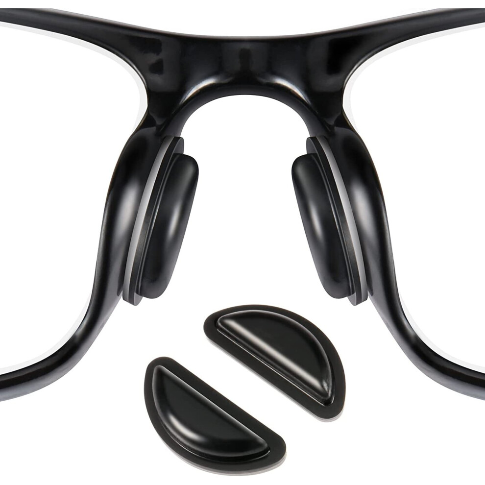 Xinyu Eyeglass Nose Pads, Soft Silicone Adhesive Glasses Nose Pad, Anti-Slip Heighten Air Chamber Nose Pads