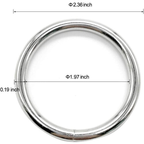 Metal Rings 2 inch 1