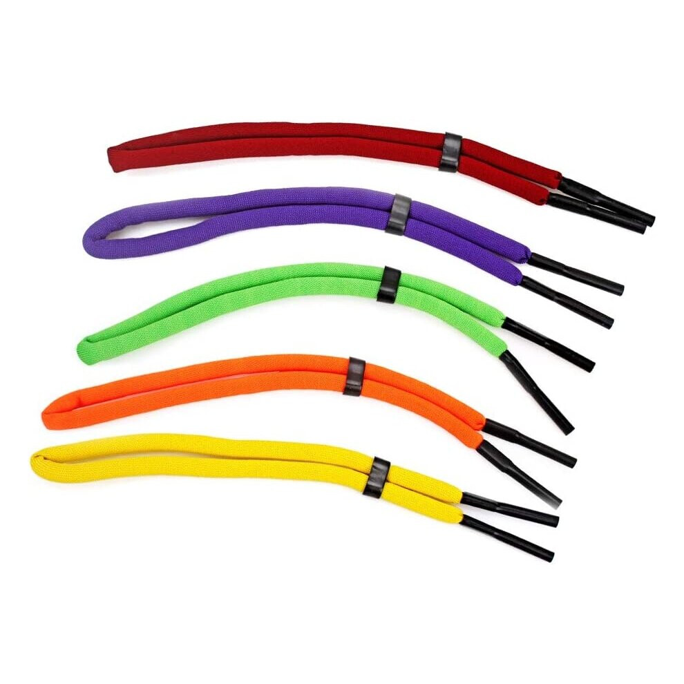 5 Pcs Floating Sunglass Strap Adjustable Floating Foam Glasses Strap Eyewear Retainer Safety Sport Sunglasses Strap Unisex