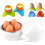 Microwave Egg Cooker Boiler + 4 Silicone Egg Cup Holders 1