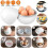 Microwave Egg Cooker Boiler + 4 Silicone Egg Cup Holders 4
