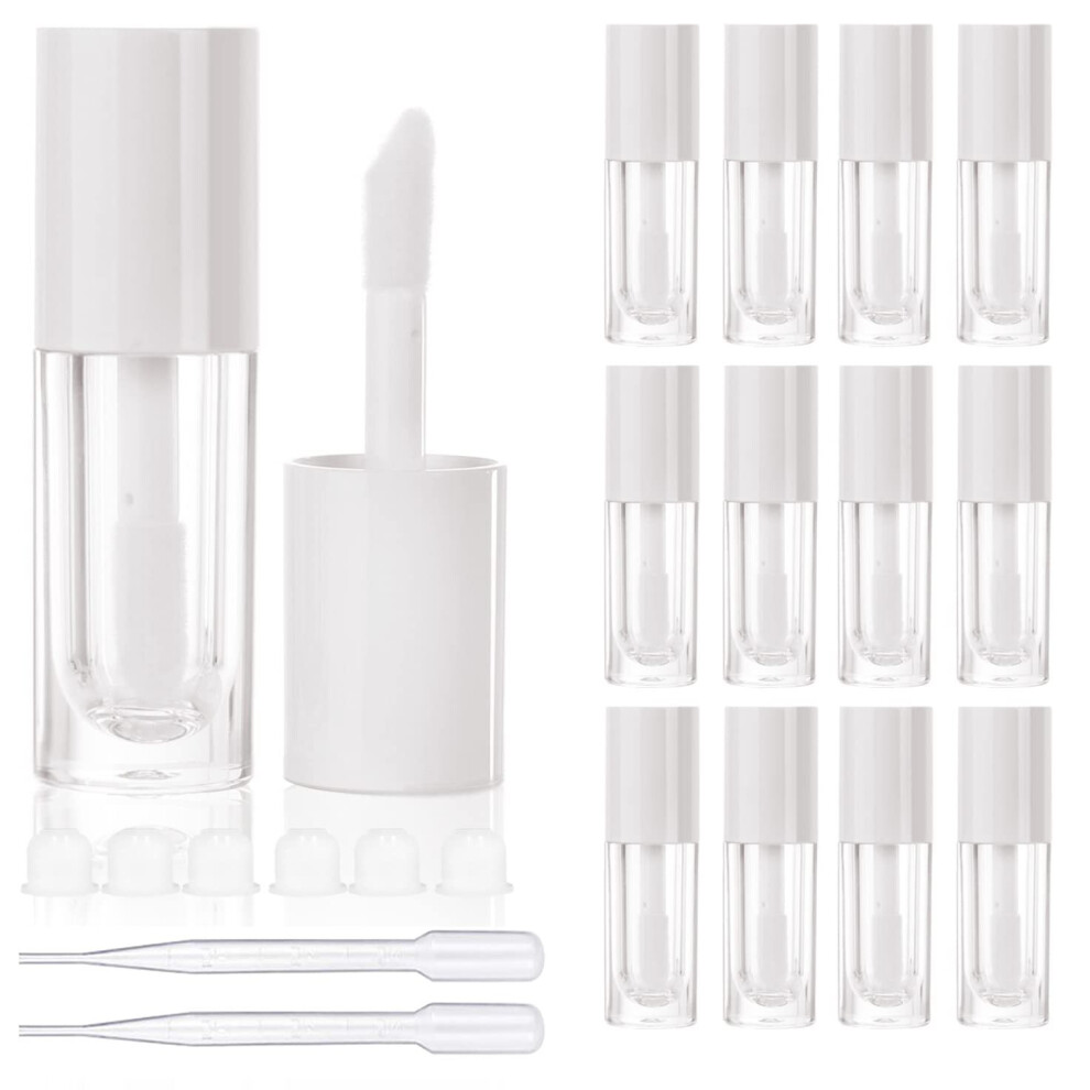 Xinyu 14Pcs Empty 6Ml Big Brush Lip Gloss Tubes