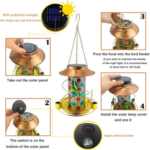 Solar Bird Feeder 2