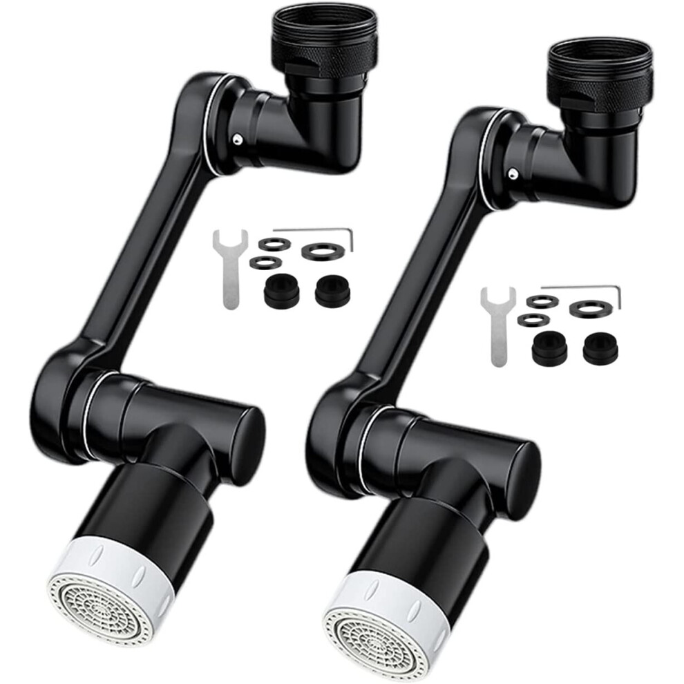 Faucet Extender, 1080 Degree Rotatable Multifunctional Extension Faucet Aerator, Large-Angle Rotating Splash Filter Faucet Attachment 781238422894