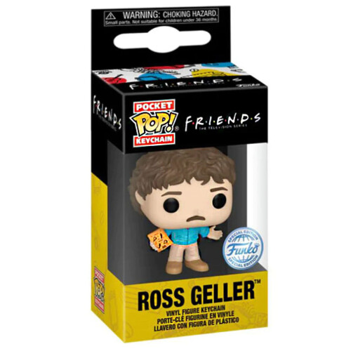 Funko POP Keychain: Friends- 80's Ross
