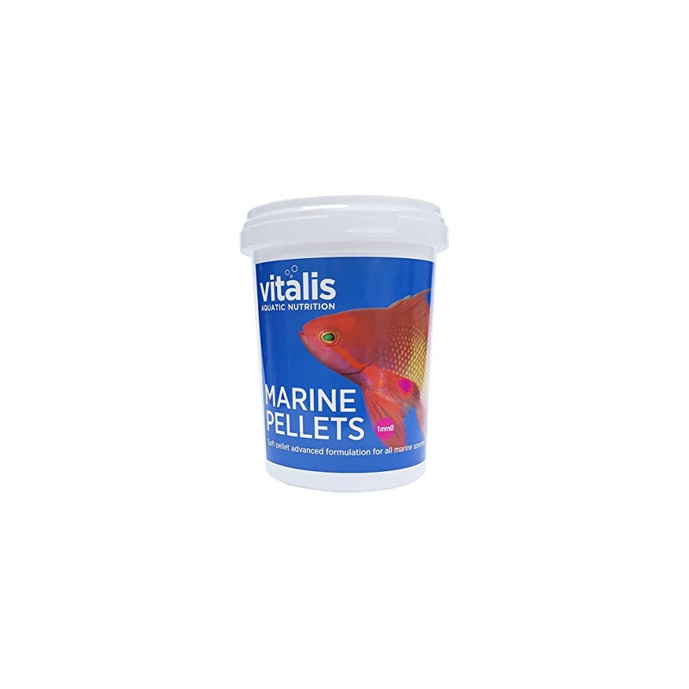 Vitalis Aquatic Nutrition Vitalis Marine Pellets Xs (1Mm) 260G Fish Food
