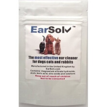 EarSolv 50g Cleans Out Ear Wax, Yeast And Mites In Dogs, Cats And Rabbits. ** 100% GUARANTEED **