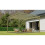 (Light Green(Natural), 3m x 3m (with 4 posts)) Box pergola and decking kit 7
