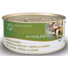 Applaws Tuna & Seaweed 70G Cat Food 24PK (Jelly), Pack of