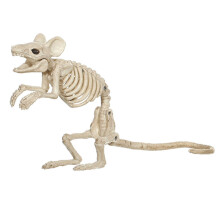 (3 # Mouse) Halloween Skeleton Cat Dog Mouse Bat Prop Animal Bones Party Horror Decoration