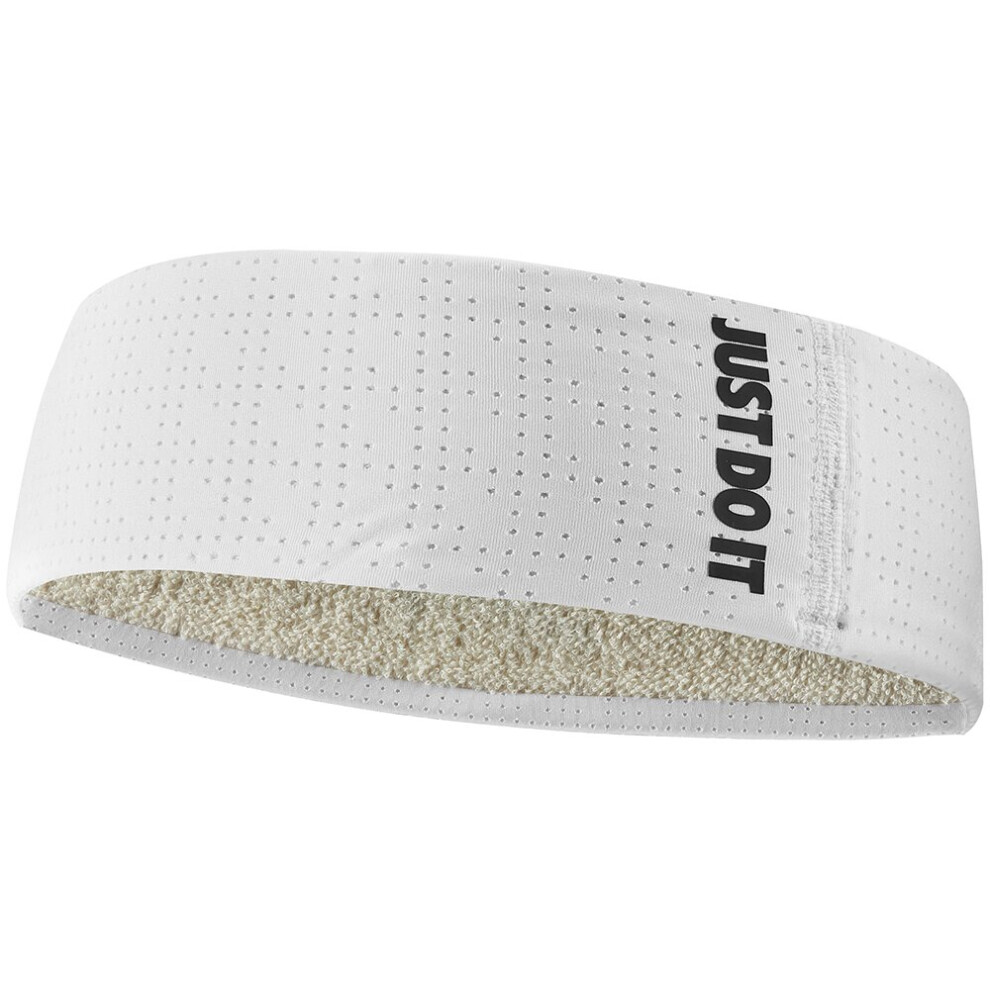 Photos - Other Trainers Nike M Fury Headband Terry White / Black White,Black N.100.3467.101.OS 