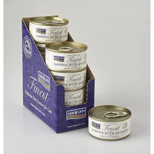 Fish4Cats - Szardínia és szardella - Nedves macskaeledel 70g