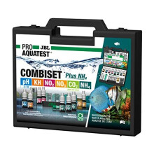 JBL Water Test Kit, With 6 tests and accessories, For fresh water aquariums, Refill, ProAquaTest Combi Set Plus NH4