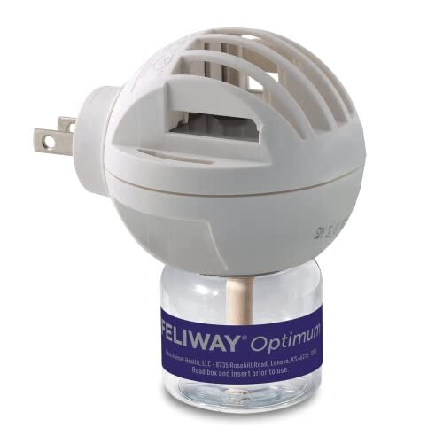Feliway FELIWAY Optimum Cat, Enhanced Calming Pheromone Diffuser, 30 Day Starter Kit (48 mL) 2