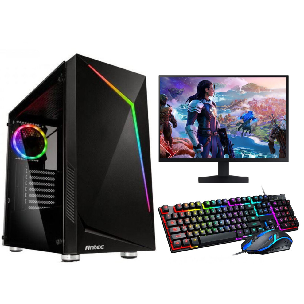 FCS Gaming PC Bundle Intel Core i7 16GB 1TB 4GB 1630 Windows 10 Wi-Fi Warranty