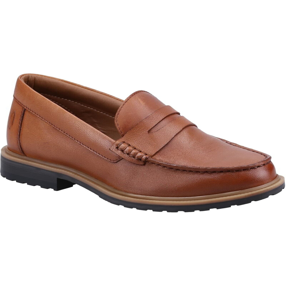 Hush Puppies (Tan, Uk 7) Verity Slip On Womens Ladies Loafers Shoes