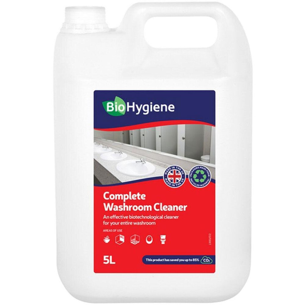 (2 x 5 Litre) BioHygiene Complete Washroom Cleaner Concentrate