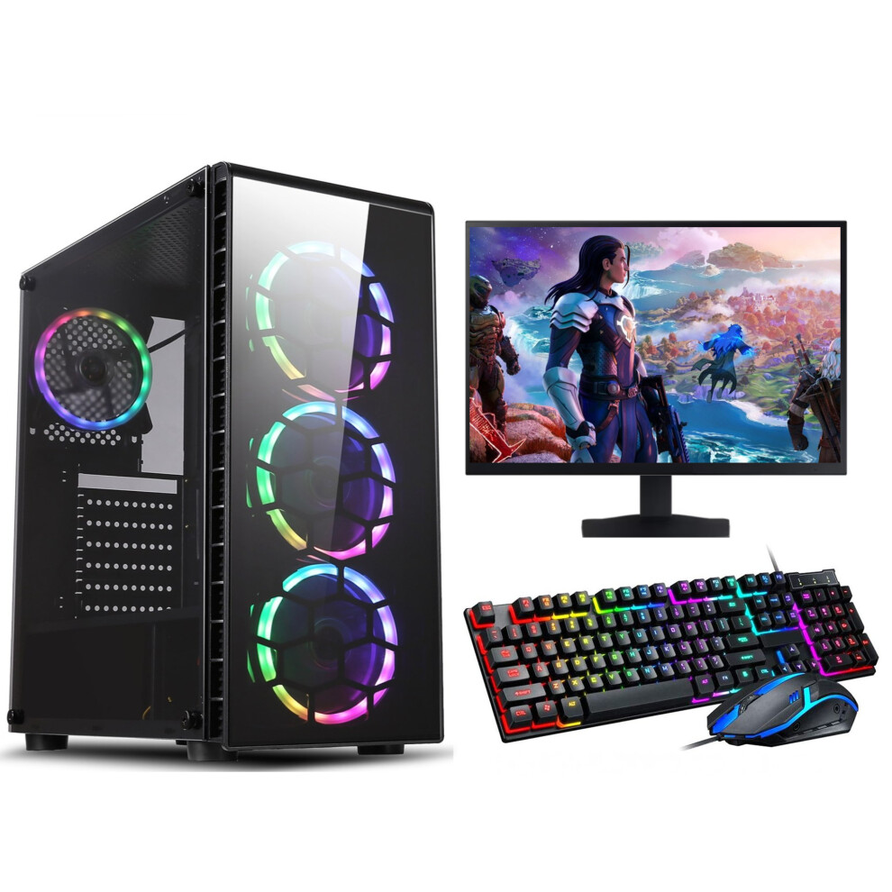 FCS Gaming PC Bundle Intel Core i7 16GB 1TB 4GB 1630 Windows 10 Wi-Fi Warranty