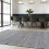 (Small  100x150cm) Sloan Rugs in Black 1