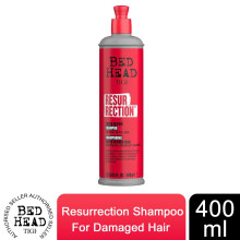 TIGI, Bed Head, Resurrection, Super Repair Šampon, Pro slabé, křehké vlasy, 13,53 fl oz (400 ml)