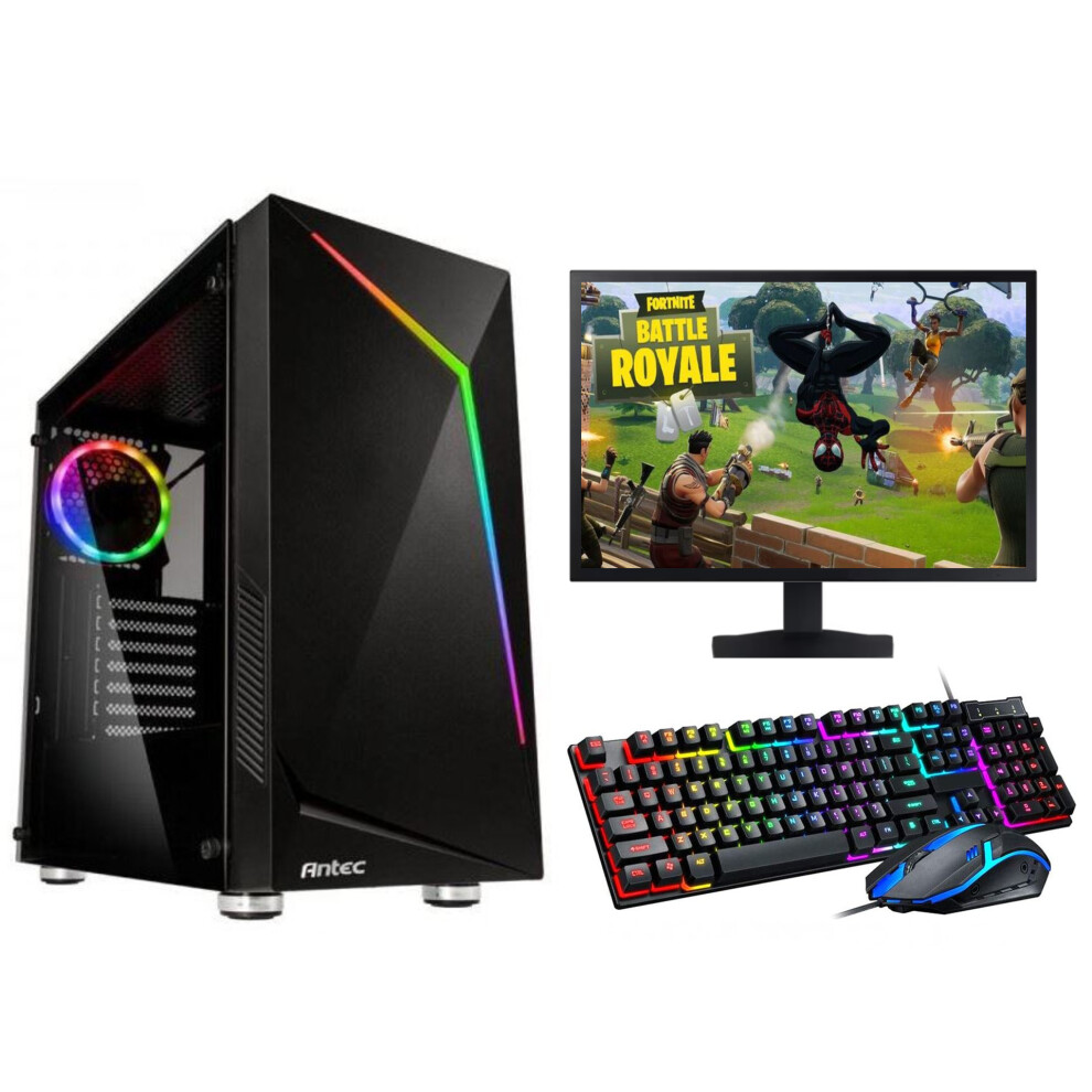 FCS ULTRA FAST Gaming PC Bundle Intel Core i7 16GB 1TB Windows 10 GTX 1050