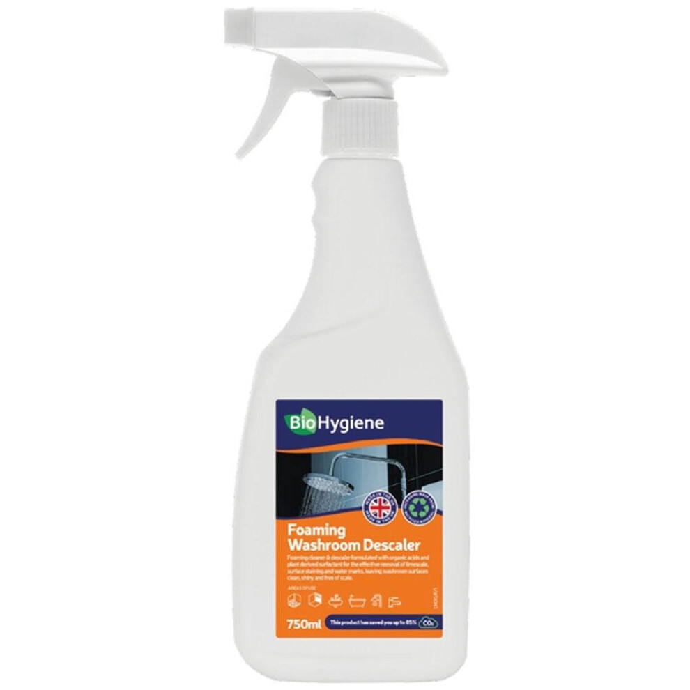 BioHygiene Foaming Washroom Descaler 750 mL (6 750 mL)