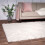 (Small  120x170cm) Harrison Soft Boho Shaggy Rugs in Off White 1