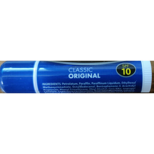 Original Classic Chapstick Lip Balm Protects & Moisturises SPF10 1