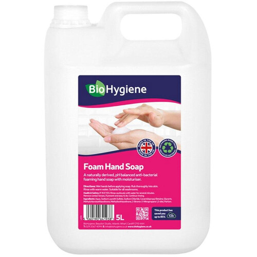 BioHygiene Foam Hand Soap Fragranced (2 x 5 Litres)
