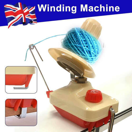 Knitting Machines Fiber String Winder Holder Hand Operated