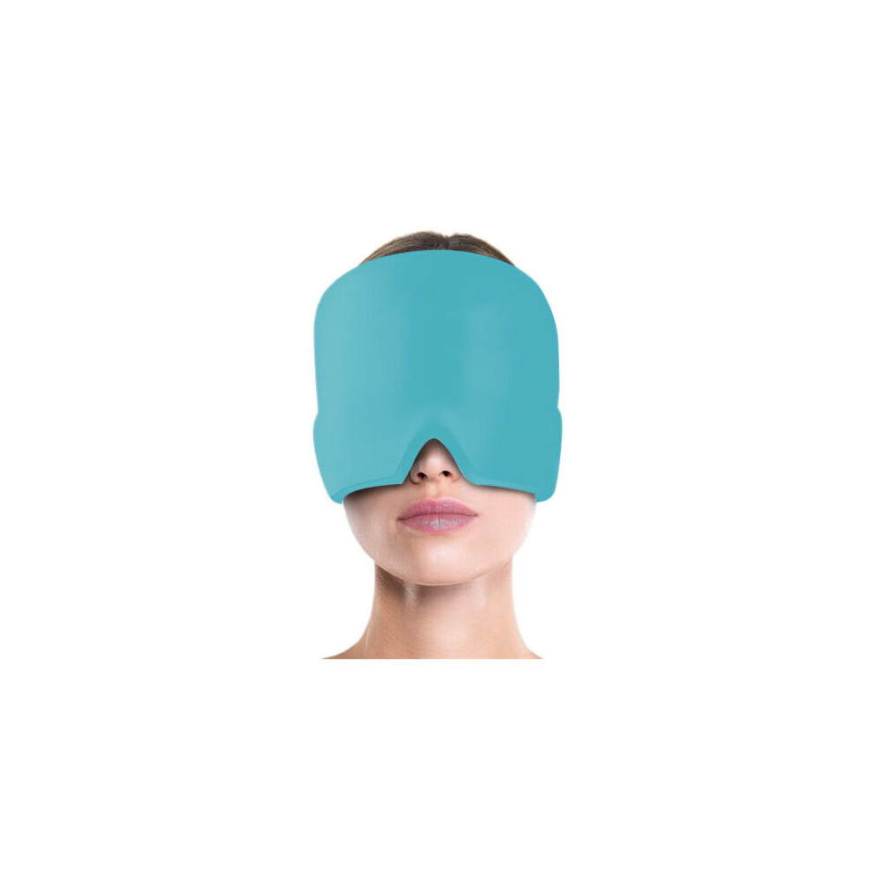 Yetp Star Blue (Blue) Tension Headache Migraine Relief Cap Ice Mask Hat Headache Heat Cold Therapy