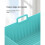 (Blue) 2pcs Silicone Air Fryer Liner Reusable Rectangle Baking Tray With Handle 2