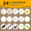 24pcs Sushi Making Kit All In One Bazooka Roller Set For Beginners Professionals 2
