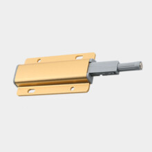 (Aluminium - gold) Cabinet door bouncer pressed magnetic suction