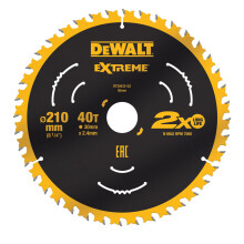 DEWALT DT20433-QZ Kierretimantti 210 x 30 x 2.4 mm Hammastuksia: 40 1 kpl