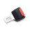 Extensão da fivela do cinto de segurança do carro Extensão universal do veículo Extensor de clipe 2Pcs 1