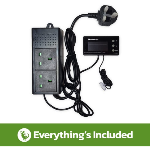 Swell Reptiles Digital Day/Night Dimming Thermostat with Timer 1
