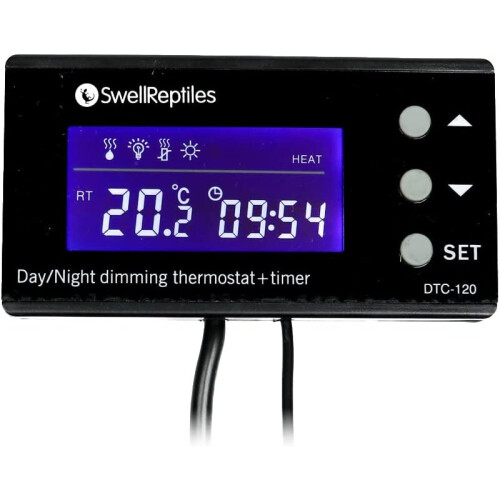Swell Reptiles Digital Day/Night Dimming Thermostat with Timer