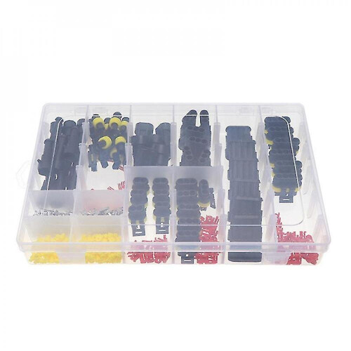 408 Pcs Ance Car Electric Cable Connector Terl Plug Kit Set With Plier