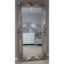 (Champagne, 88cm x 178cm) HUGE PARIS Mirror Leaner Ornate Antique Mirror - Free Standing Ornate Mirror - Premium Quality - Fabulous Mirrors