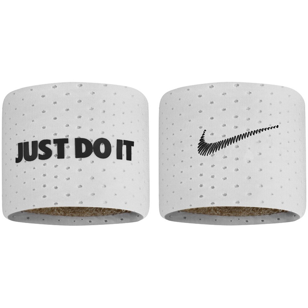 Nike M Wristbands 2 Pk Terry White / Black