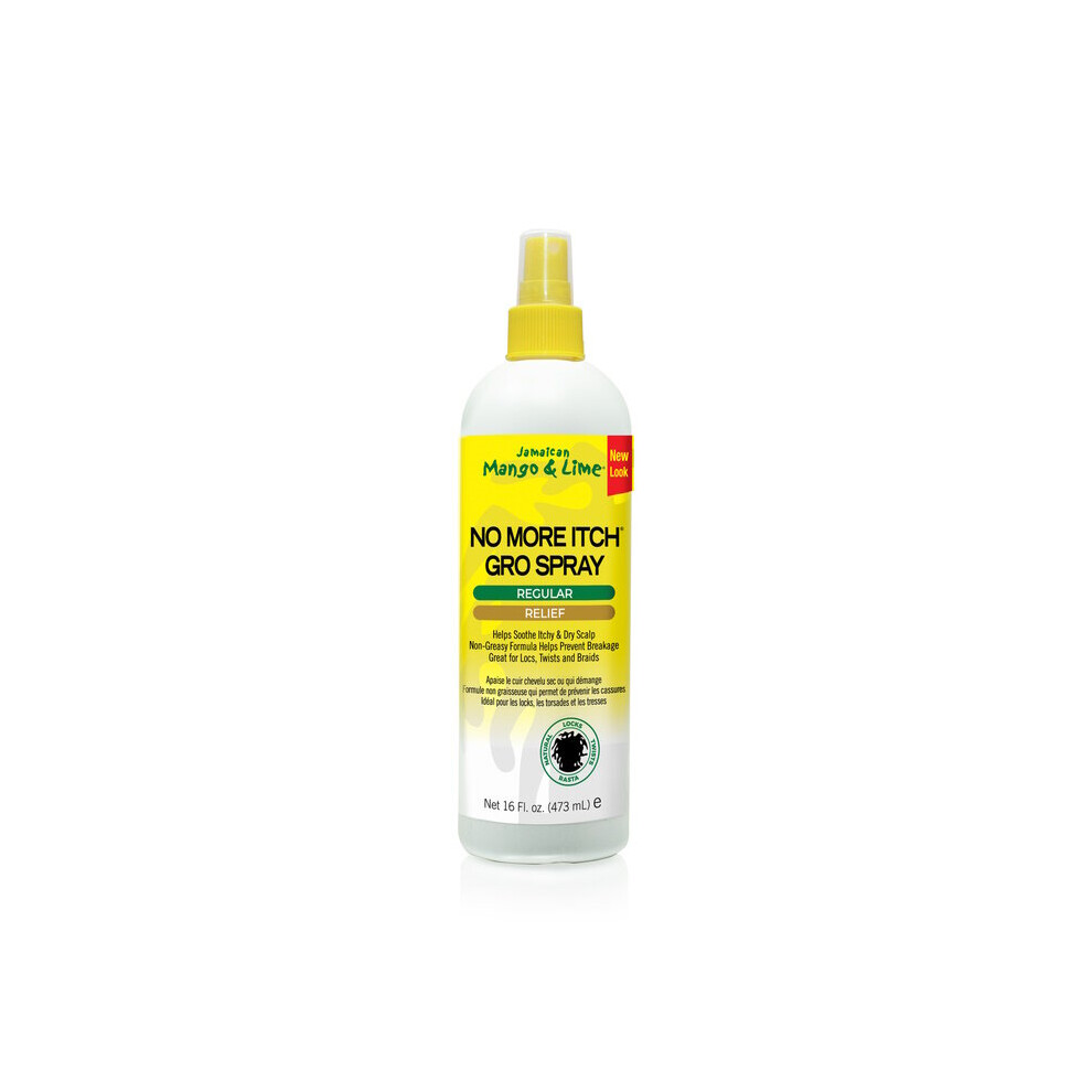 Jamaican Mango No More Itch Gro Spray 16 Ounce