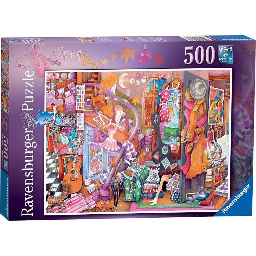 Ravensburger Jigsaw Puzzle - Student Days - 500 Pieces