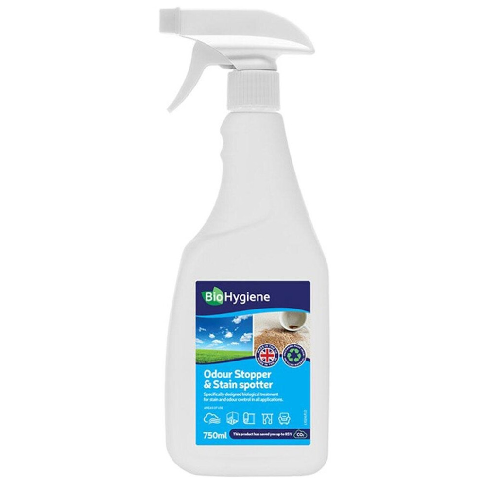 BioHygiene Odour Stopper & Stain Remover RTU (6 x 750 mL)